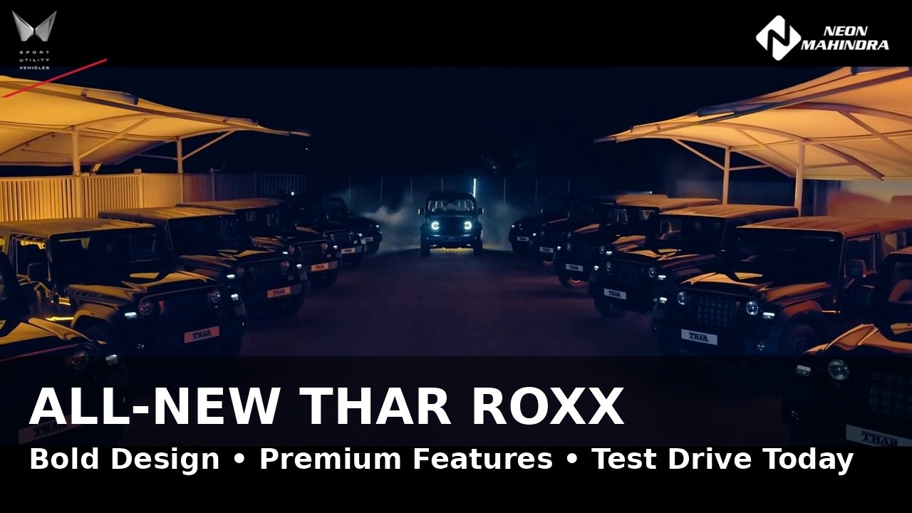 All-New Mahindra Thar ROXX 5-Door Review & Walkaround
