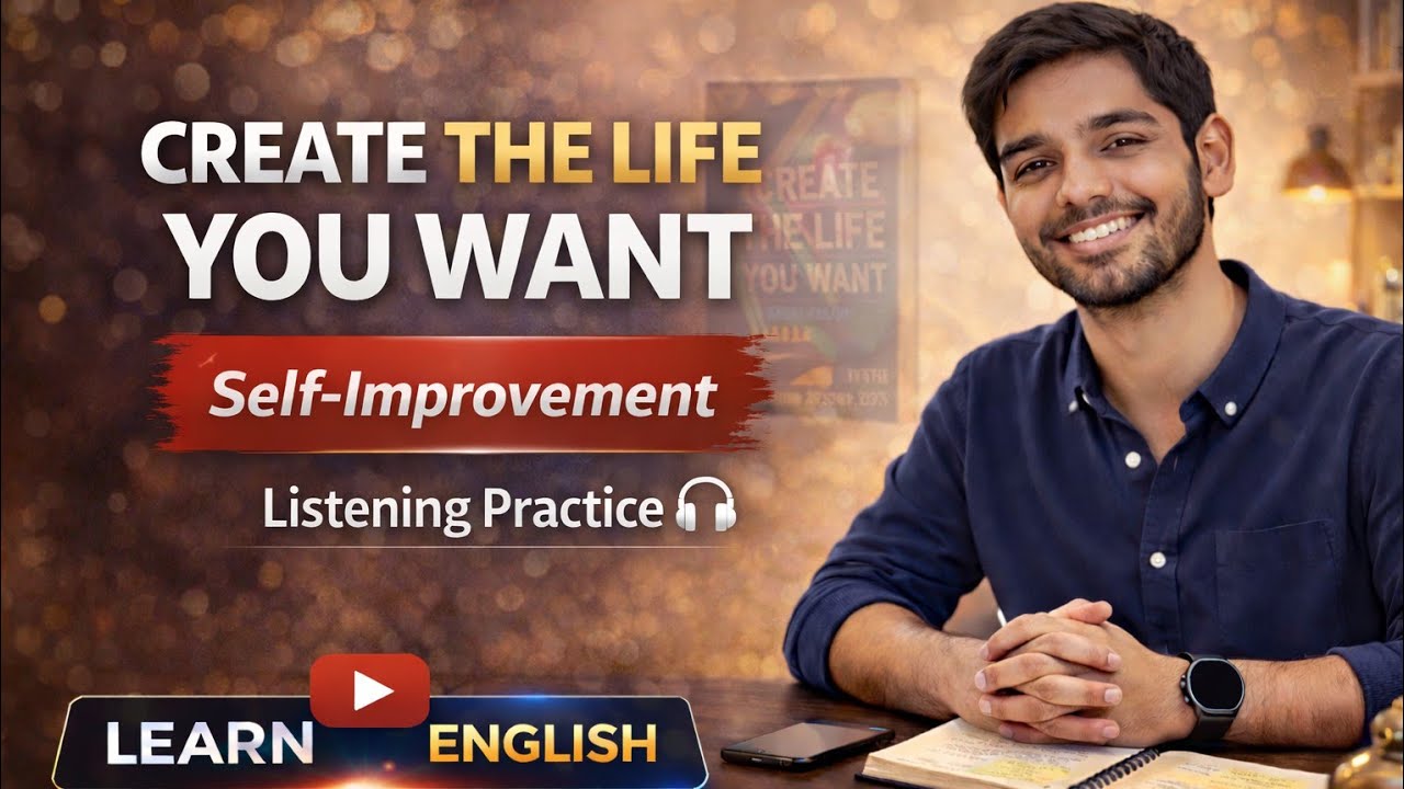Create The Life You Want || Change Your Life || Graded Reader || Improve Your English ✅