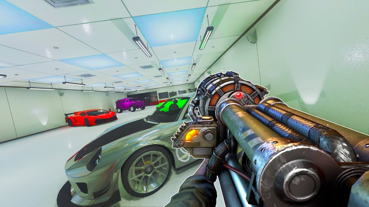 GTA ONLINE GARAGE Custom Zombies (Black Ops 3)