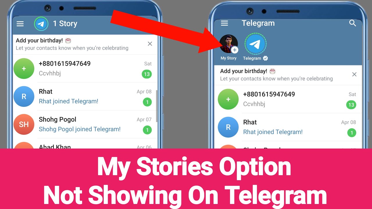 How to fix telegram my stories option Not showing problem?