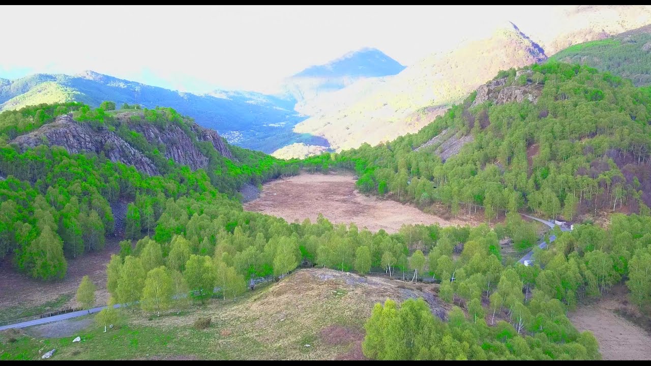 DJI Mavic PRO, amazing footage 4K, spring sunset