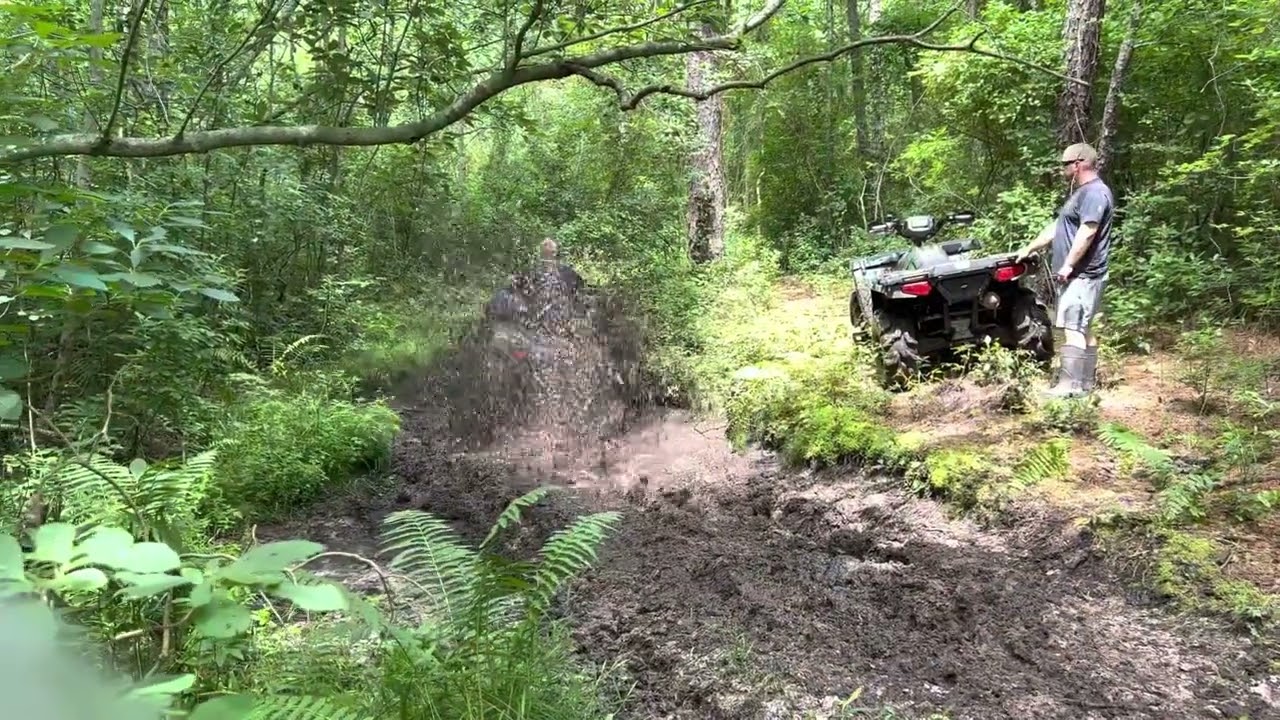 #polarissportsman #atvlife #atvlife #highlifter #mudlife #sendit #jerseymuddin #mud #superatv