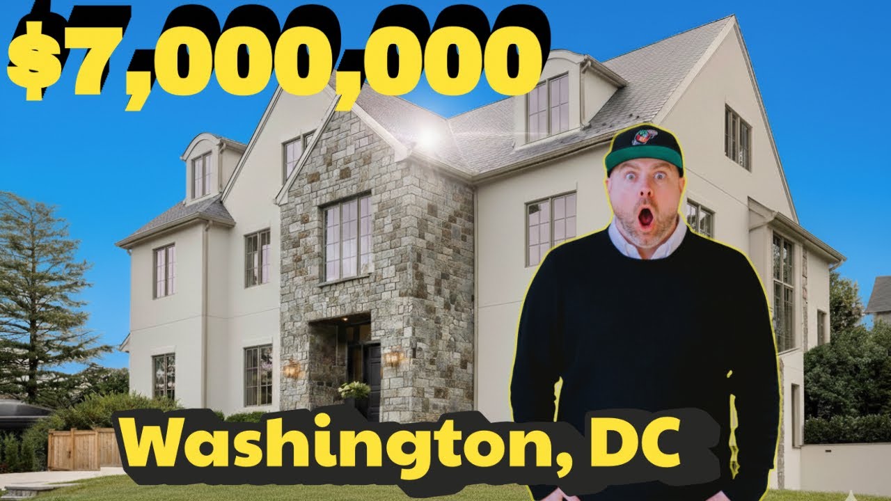 Touring a $7,000,000 DC Mega-Home | 9,539 Sq Ft New-Build in Forest Hills