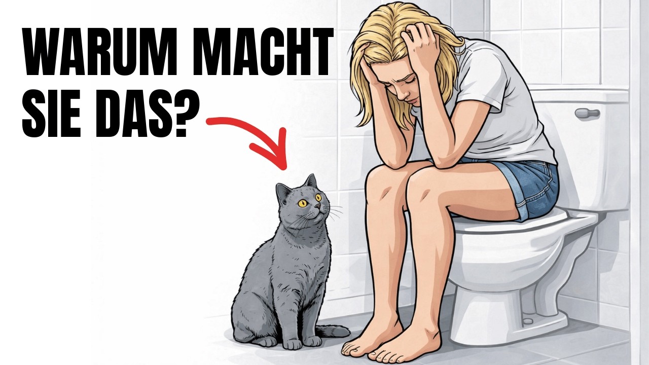 Deine Katze folgt dir ins Bad — das steckt wirklich dahinter
