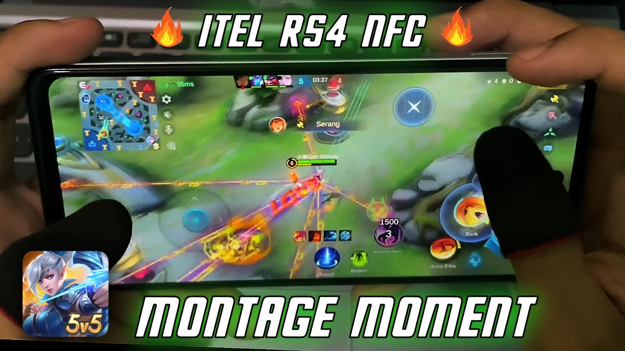 Fanny Montage on itel RS4 NFC Mobile Legends