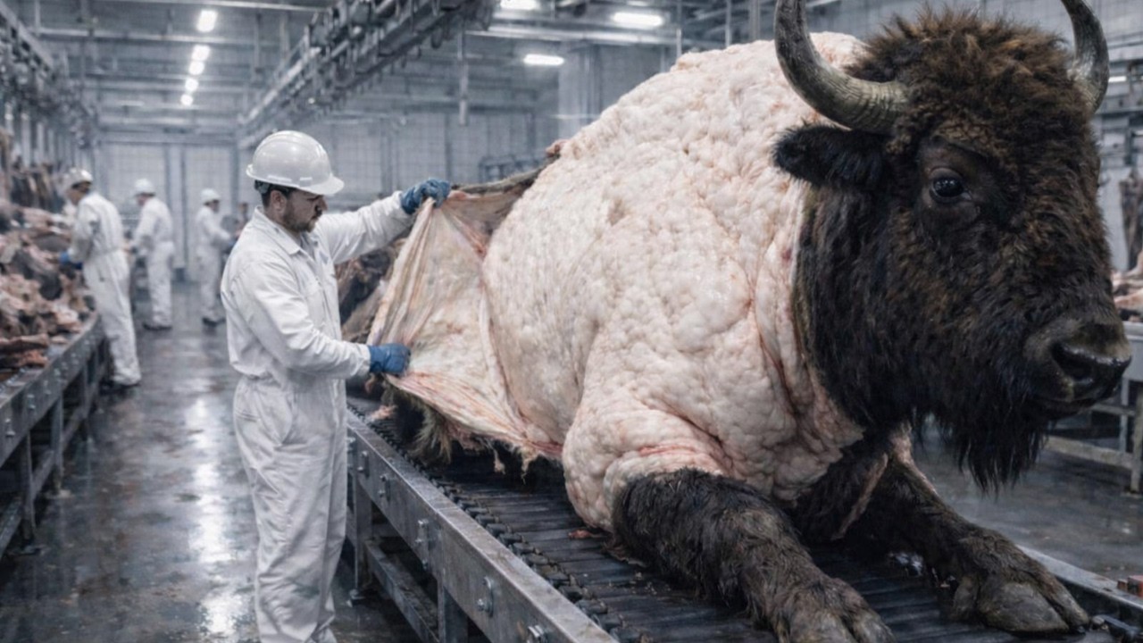 You&rsquo;ll Never Guess How Bison Hide Turns Into Luxury Leather | Factory Tour full story