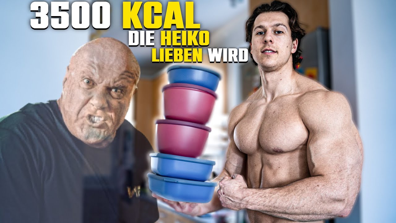 Meine Ernährung für 110Kg leane Masse! Selbst Heiko Kallbach ist neidisch