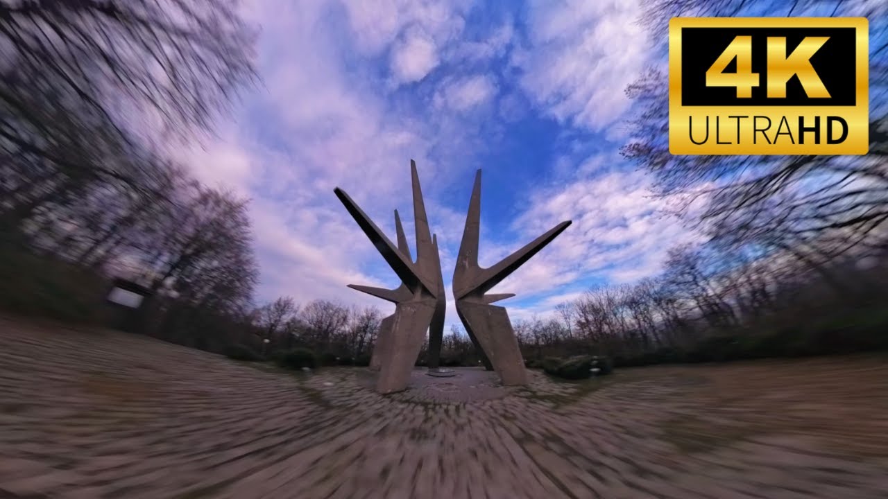 4K Brutalist Sculpture – Architect Tour