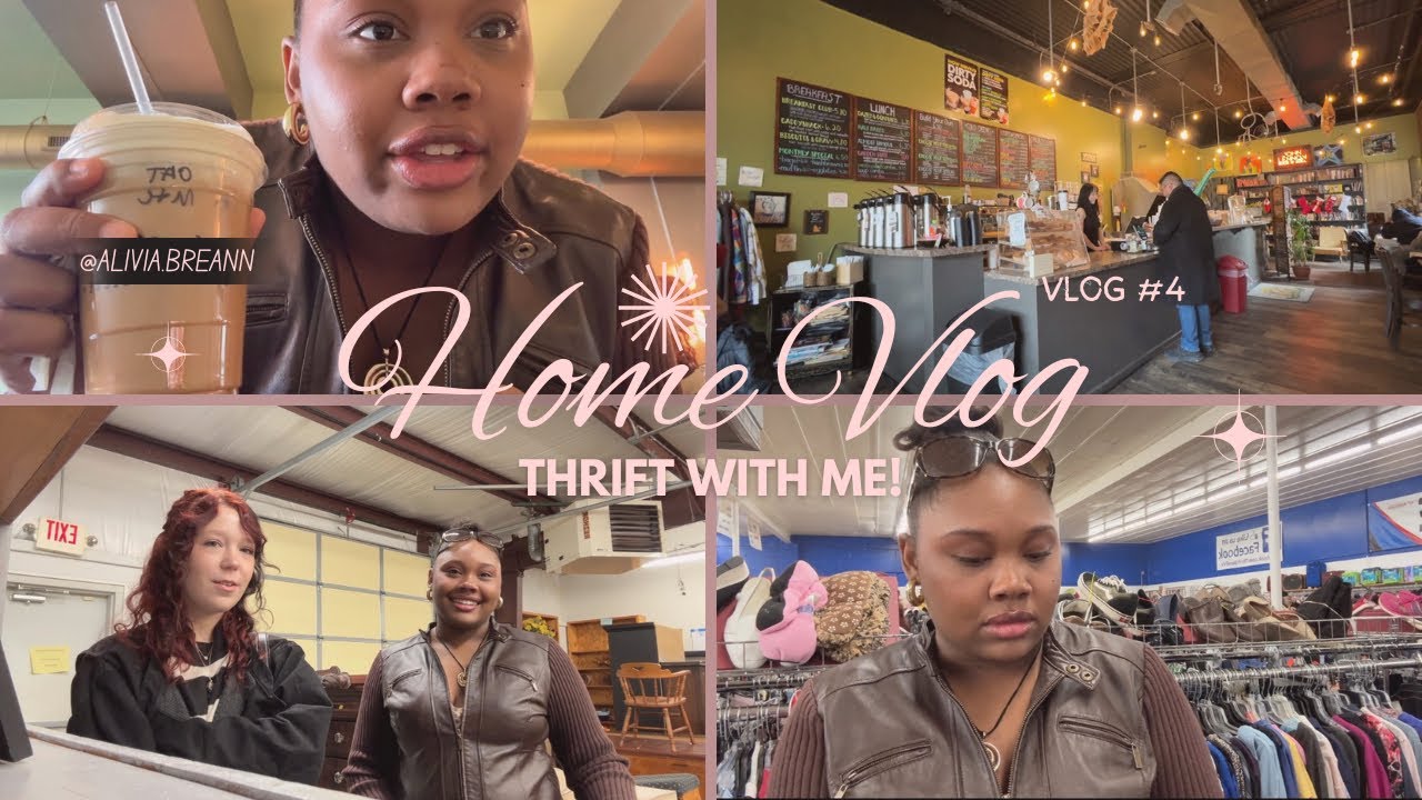 Home vlog | thrift with me in my hometown