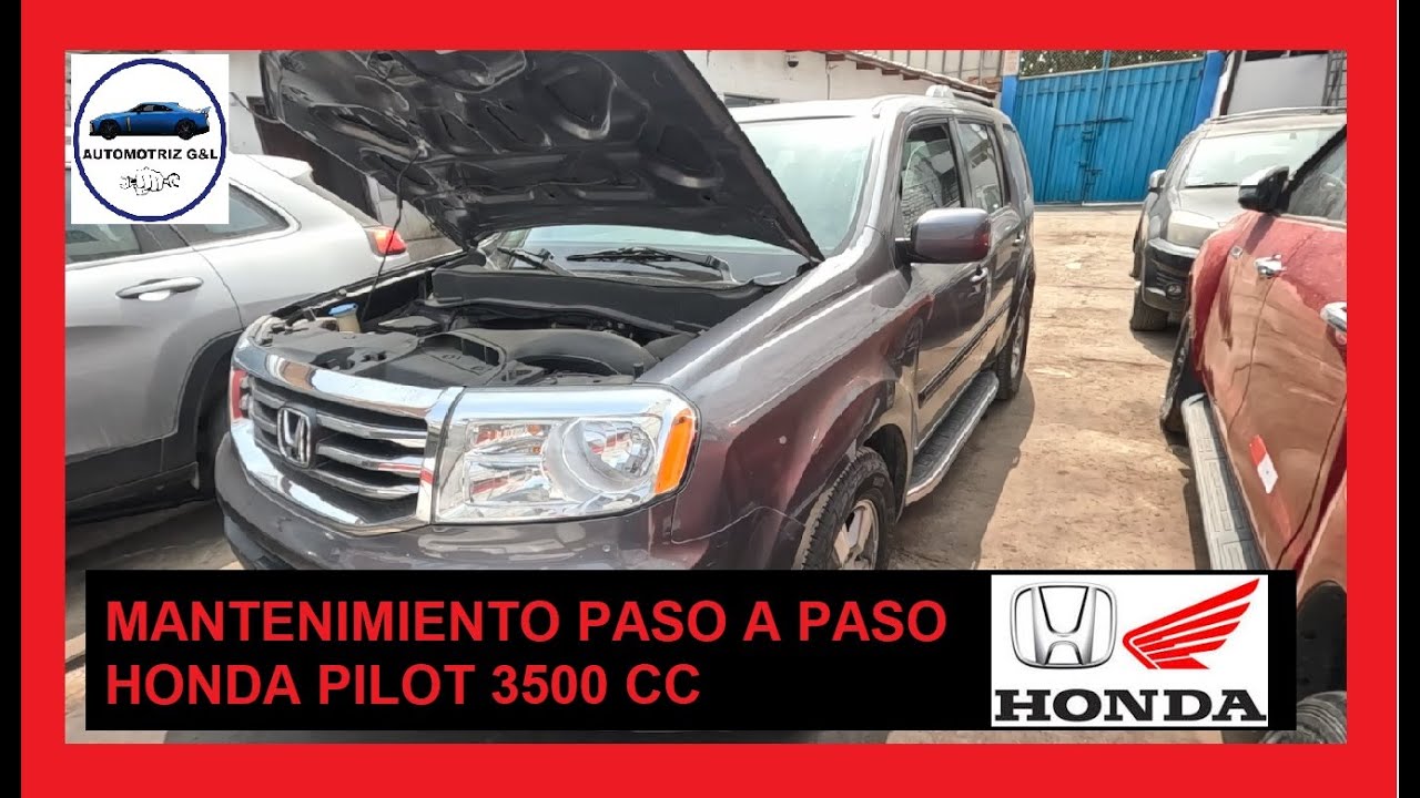 HONDA PILOT MANTENIMIENTO PASO A PASO