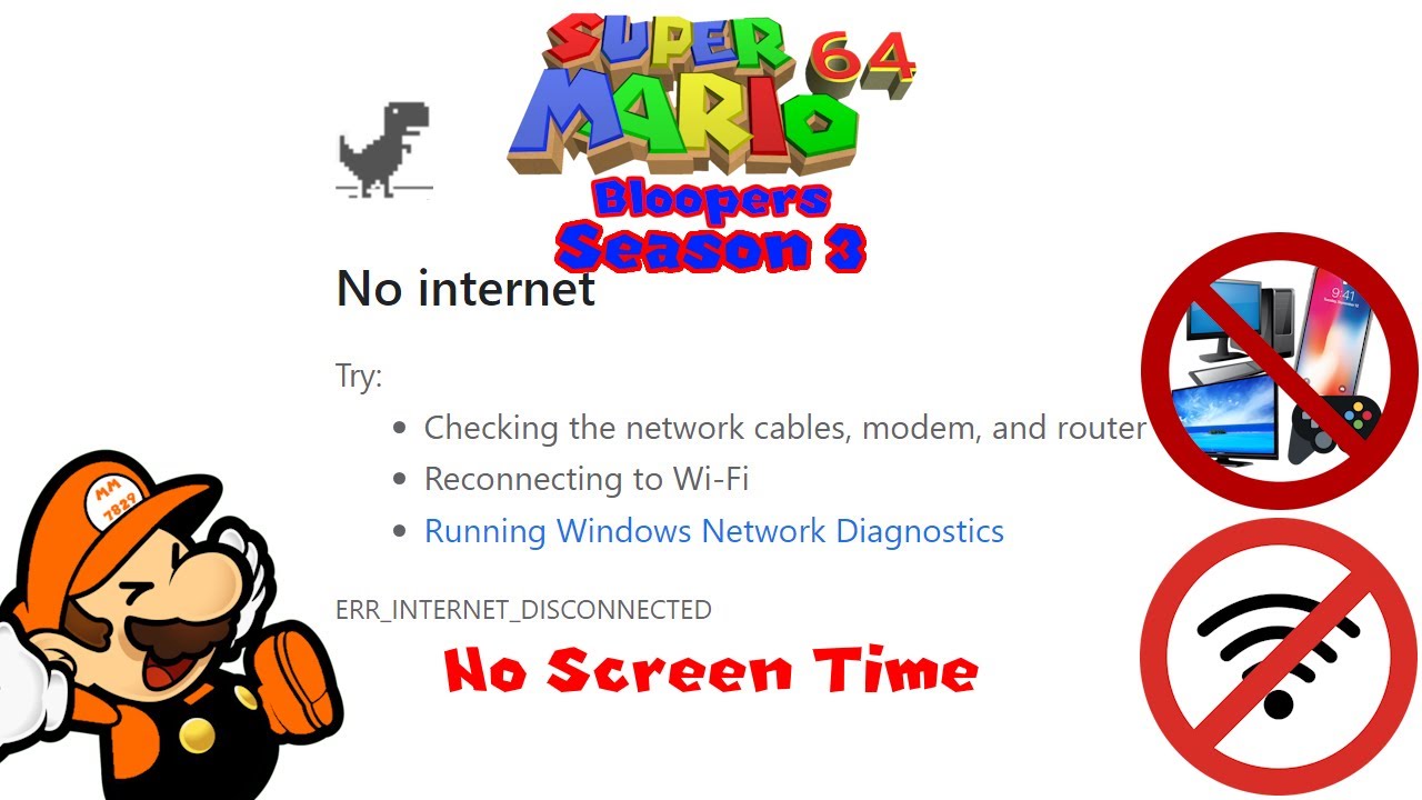 Super Mario 64 Bloopers: Season 3 Episode 6 (Ep 26) No Screen Time
