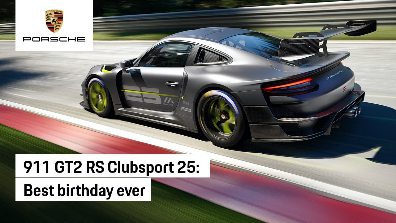 911 GT2 RS Clubsport 25 &ndash; Manthey-Racing&rsquo;s special birthday gift