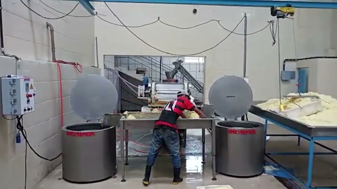 Centrífuga de Alimentos Industrial | CE600 | Incalfer