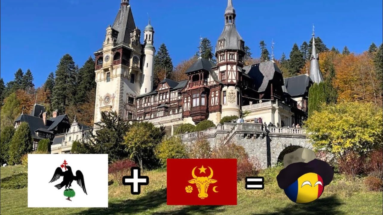 Am creat România cu Principatul Moldovei în CountryBalls at war