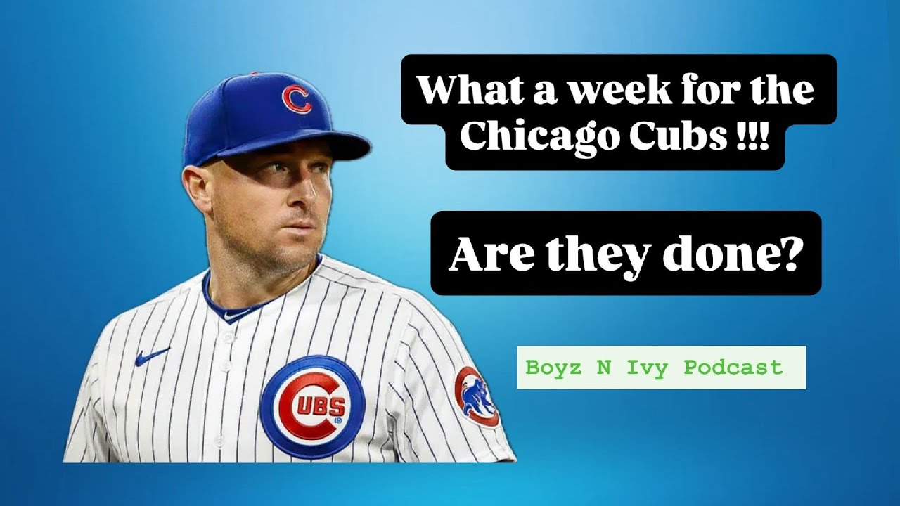 What a week for the CHICAGO CUBS!!! Are they DONE making moves?