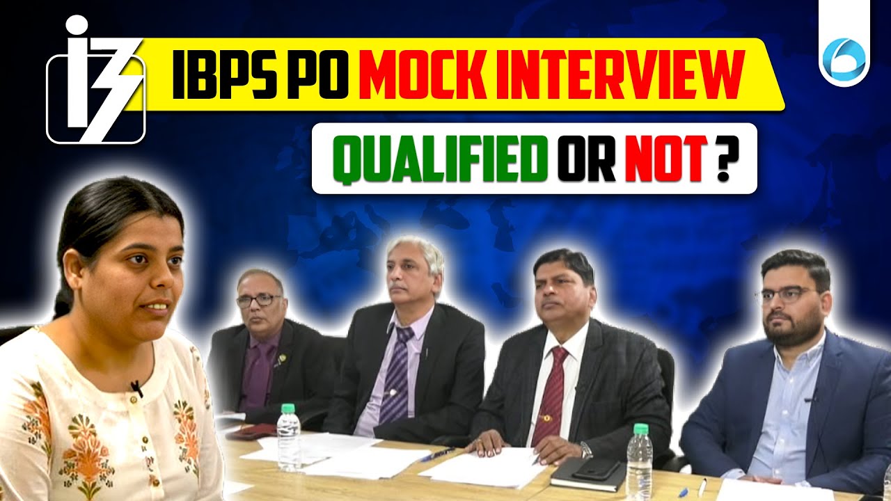 Mock Interview IBPS PO | IBPS PO Mock Interview 2025 | with Expert Feedback By Ex IBPS Panel