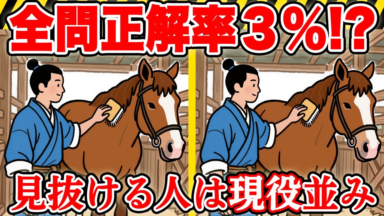 ⚠️間違い探し⚠️【脳トレ】眠った脳を叩き起こす！60代・70代の目覚まし間違い探し全10問 No.119