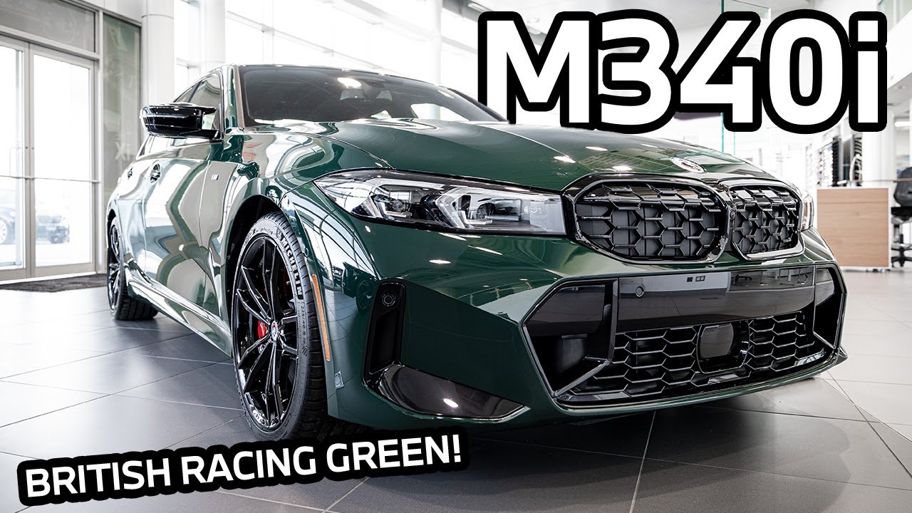 BMW M340i Individual British Racing Green 2023