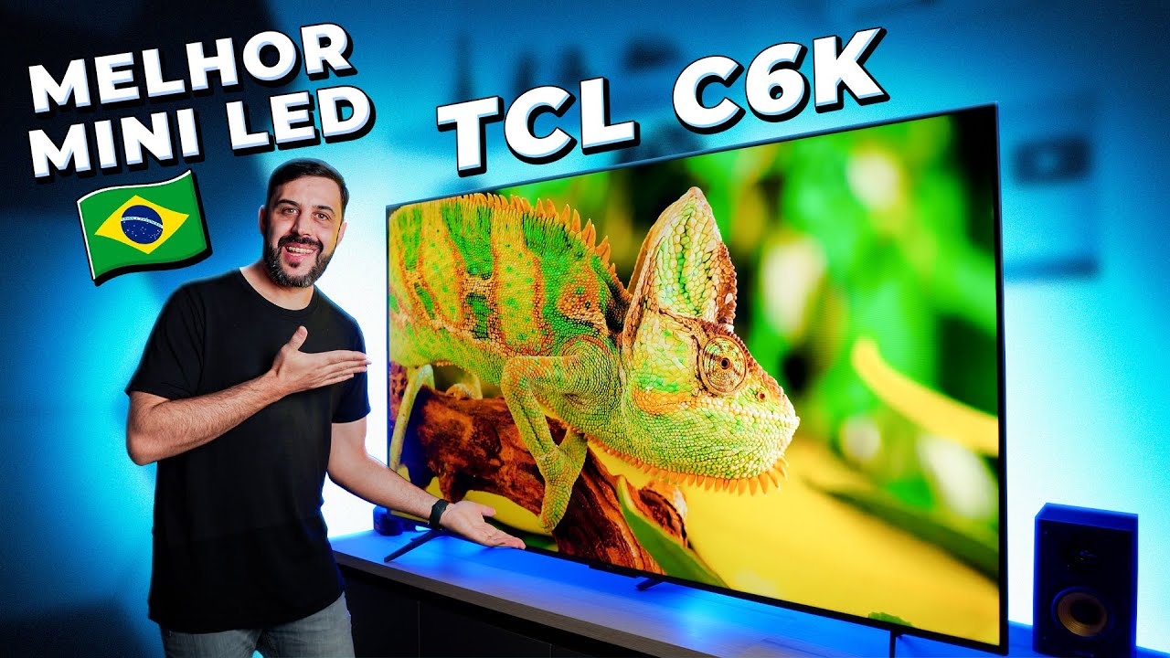 Adeus TV BOX 📺 A TCL C6K é a Melhor TV QD MINI LED 2025!