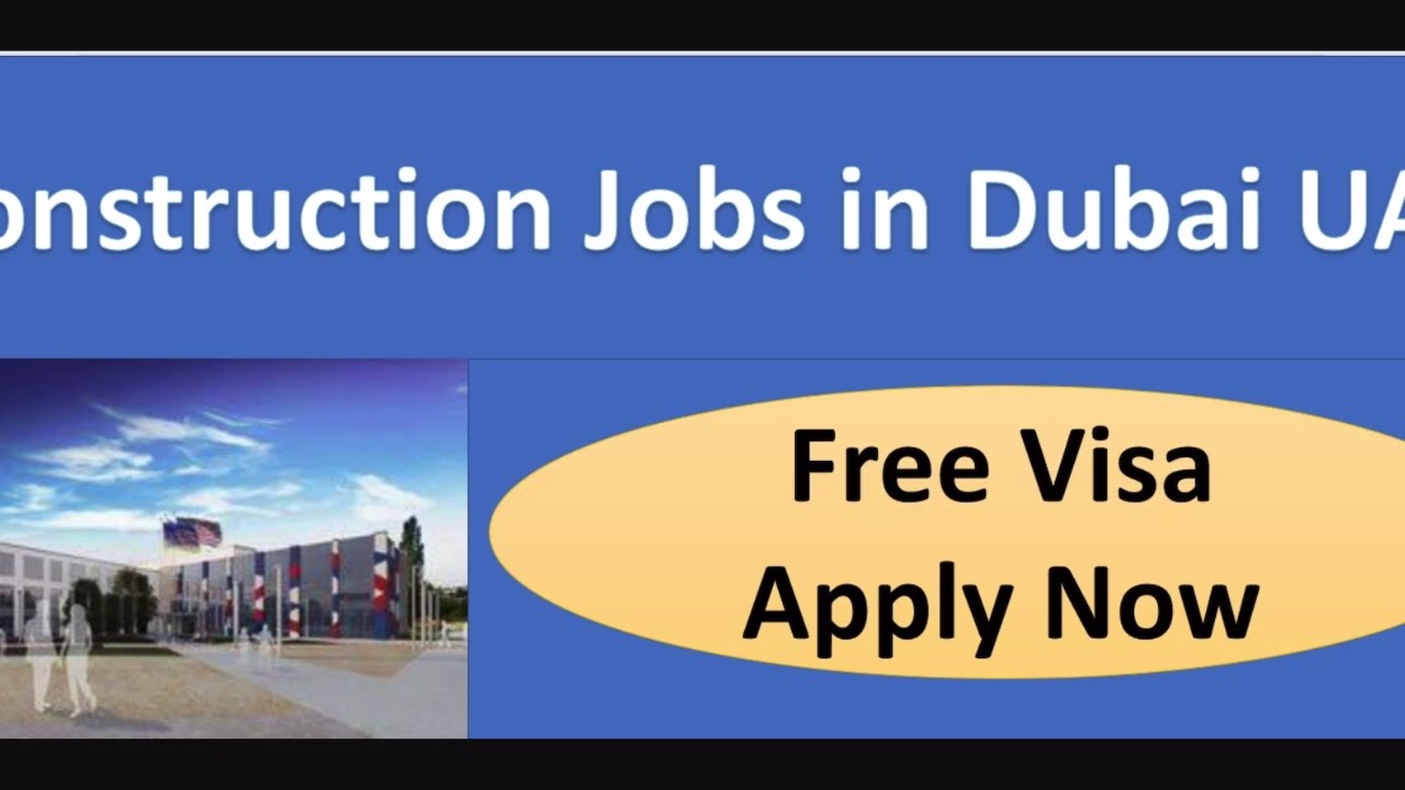 Construction Jobs in Dubai UAE !Construction Jobs & Salaries II #CivilEngineers