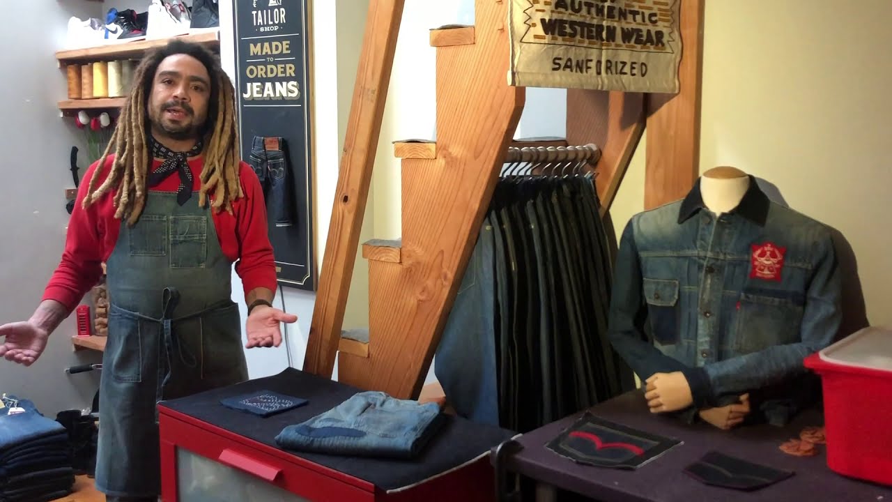 How to Mend Jeans with Sashiko Embroidery | Levi&rsquo;s