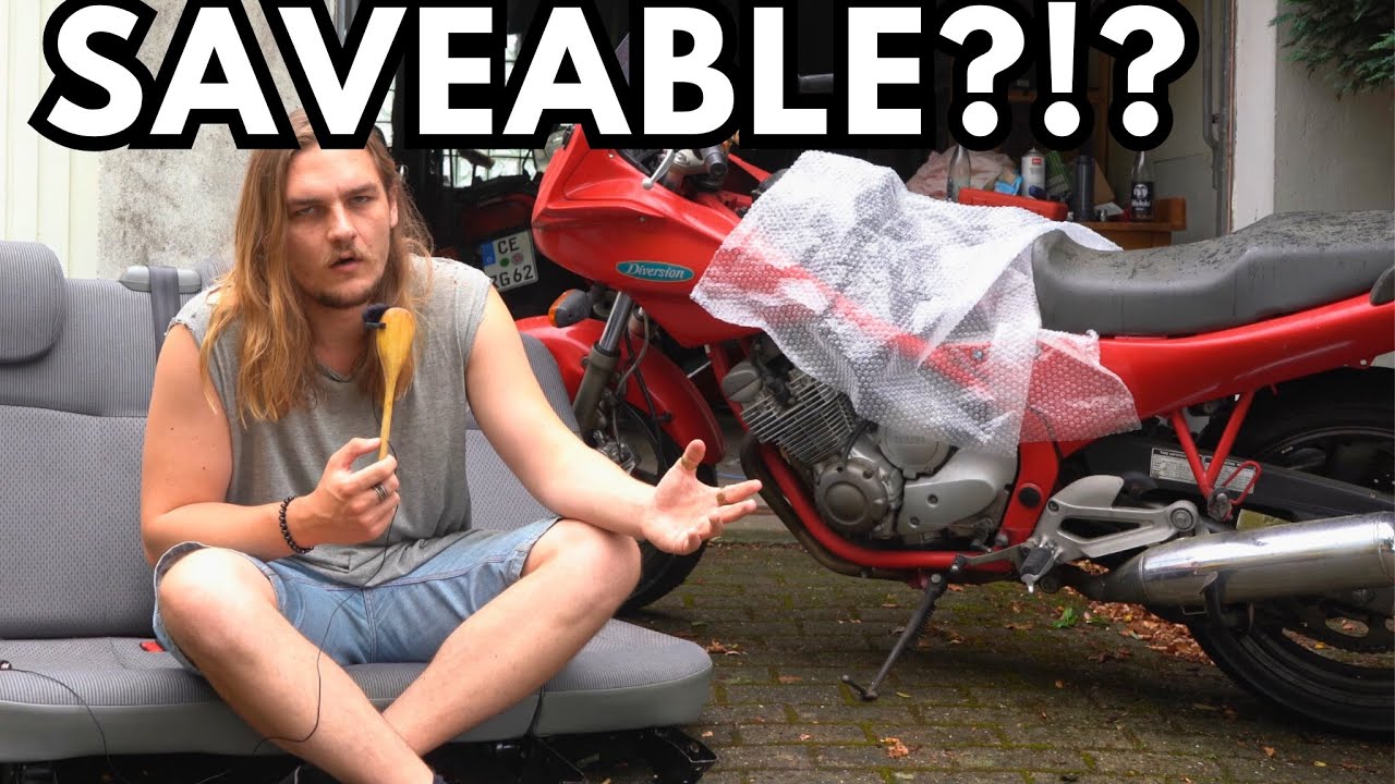 Can we SAVE this 350&euro; Motorcycle?!? / Yamaha XJ 600 Diversion