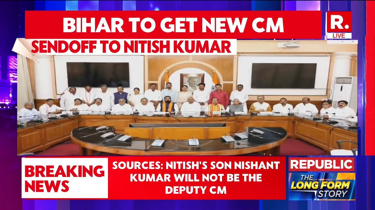 Bihar to Get New CM: Nitish Kumar&rsquo;s Son Nishant Out of Deputy CM Race - Sources