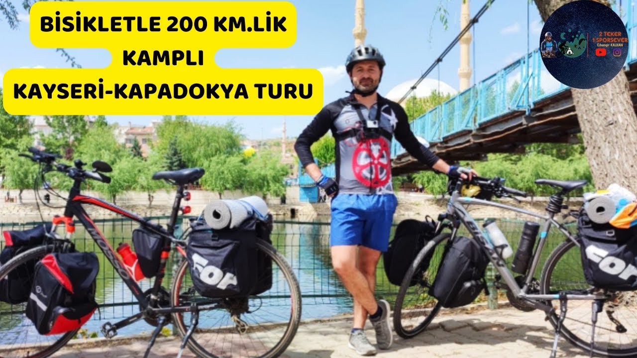Bisikletle 200 km'lik Kamplı Kapadokya(Göreme) Turu
