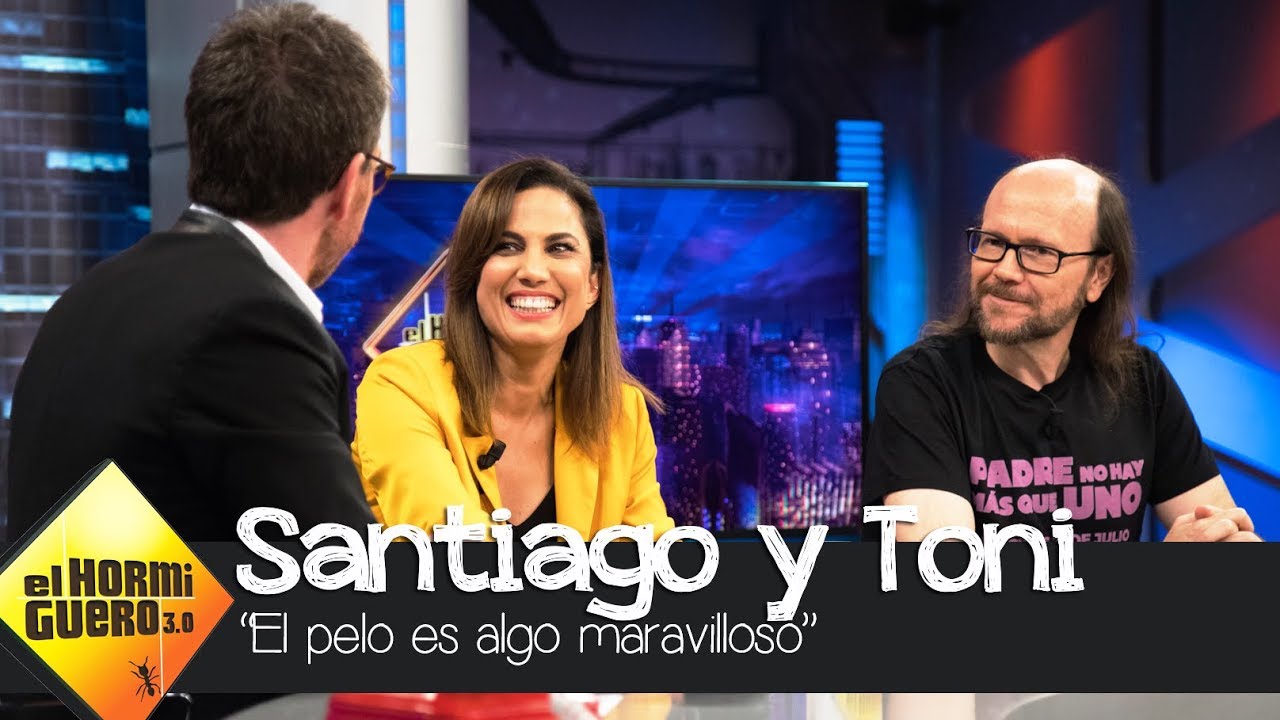 Santiago Segura y  su oscuro secreto con el pelo - El Hormiguero 3.0