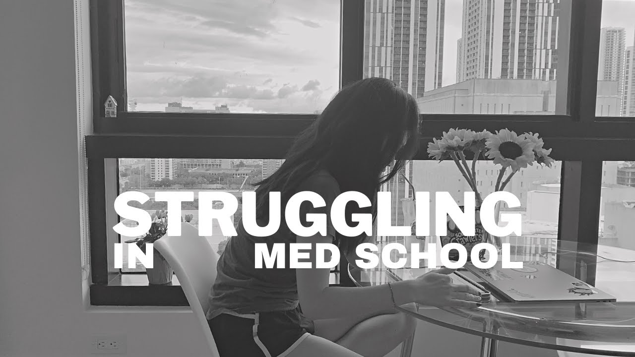 Realistic Med School Vlog: studying, rough exams, mental health