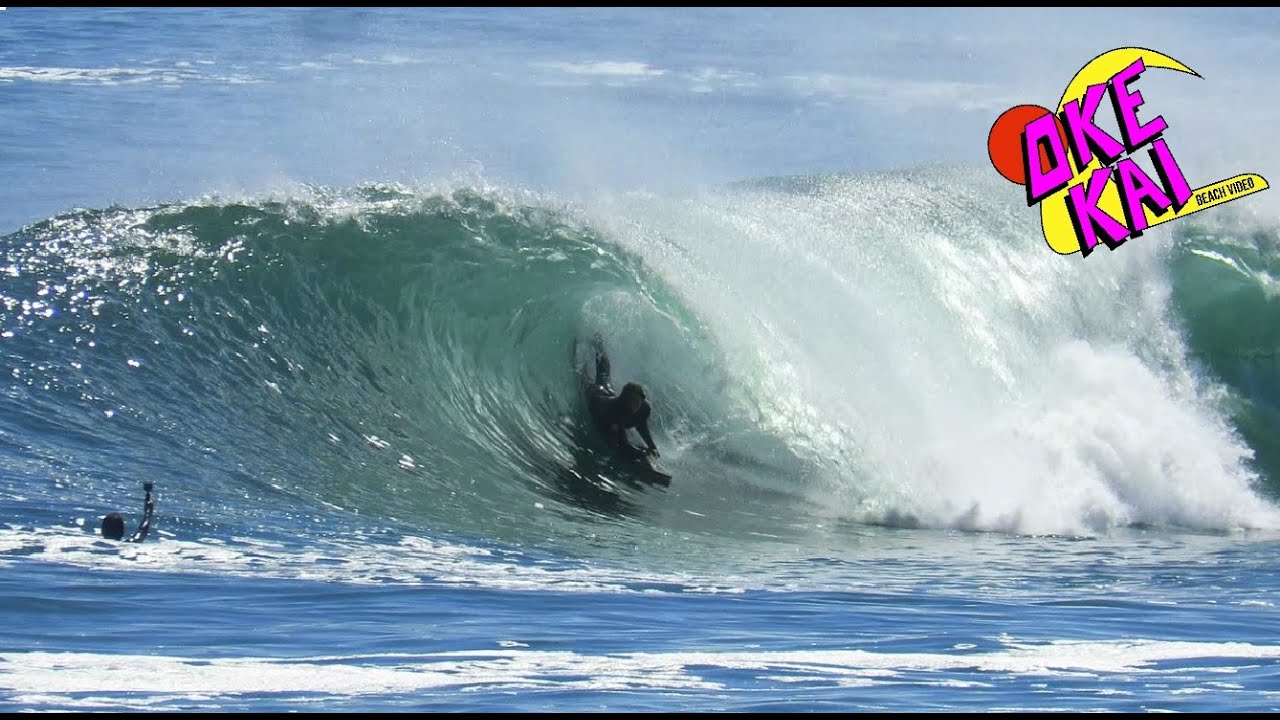 Gran swell en punta 1 y colegio, surf, bodyboard y bodysurf en el termino del mes de abril 27-28