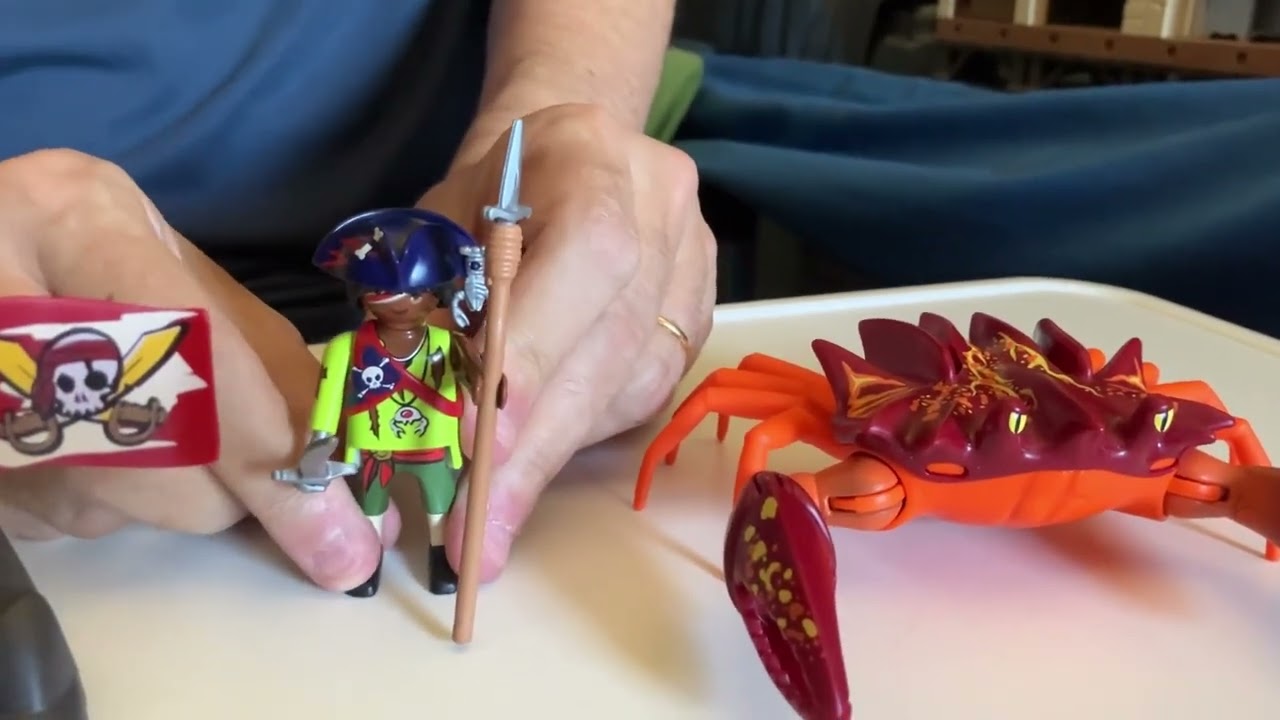 PLAYMOBIL 71532 PIRATA ISLITA Y CANGREJO GIGANTE. EL GURU DEL PLASTICO