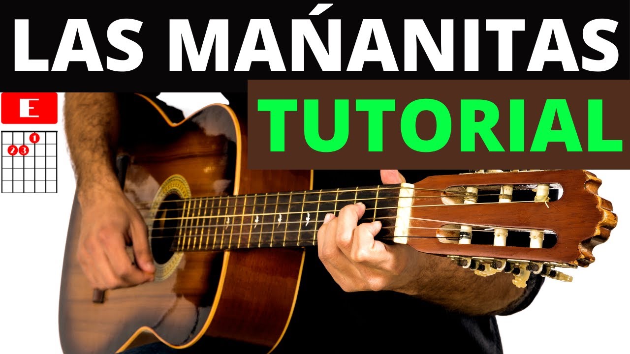 Como tocar las Mañanitas { con guitarra } Tutorial