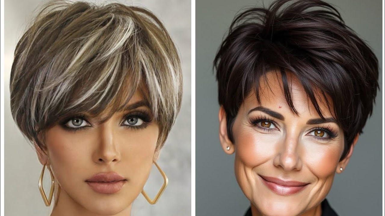 Últilmas 40 imágenes de diseño de corte de pelo corto para mujer y largo bob pixie 