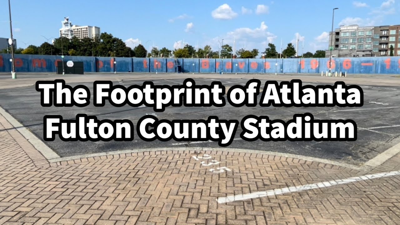 The Footprint of Atlanta Fulton County Stadium