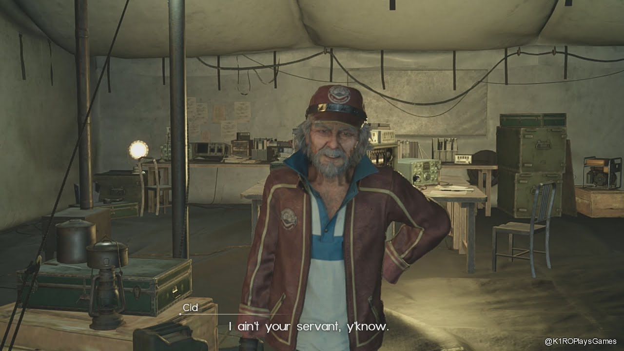 All Cid Sophiar Campfire Cook Scenes│FFXV: COMRADES (Console)