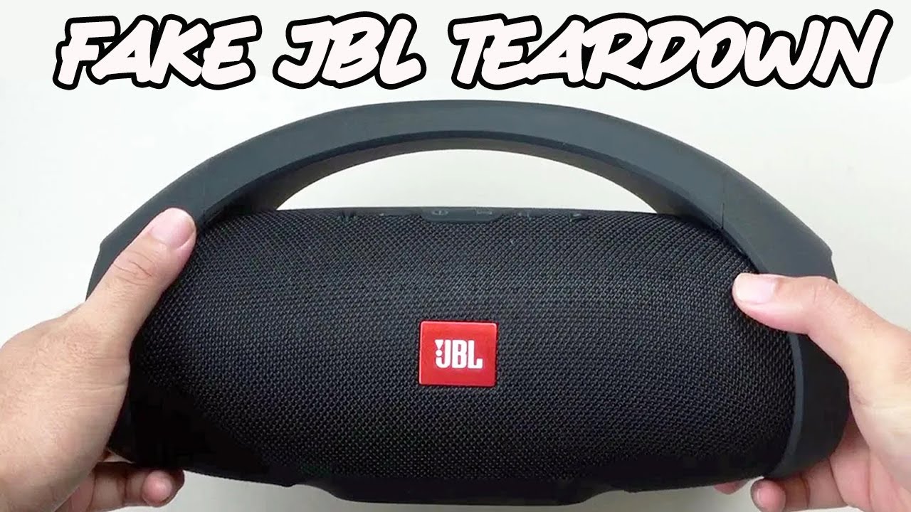FAKE JBL Boombox Teardown (12 inch version) 2025