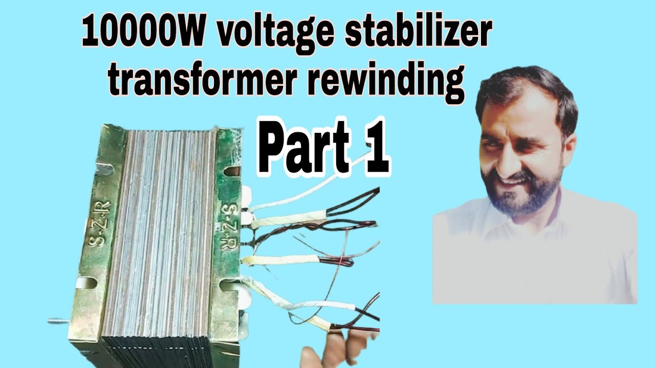 How to make high ppower voltage stabiliser transformer | high power voltage stabilizer transformer