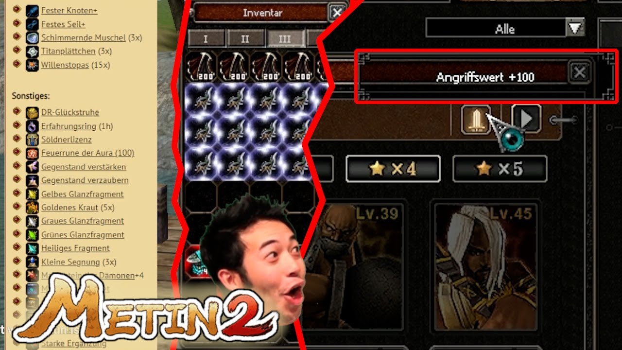 Metin2 Azrael | 👾- KARTEN UPDATE  /🎇SungMa Opening | Let&acute;s Play Metin2 DE mit Vossi