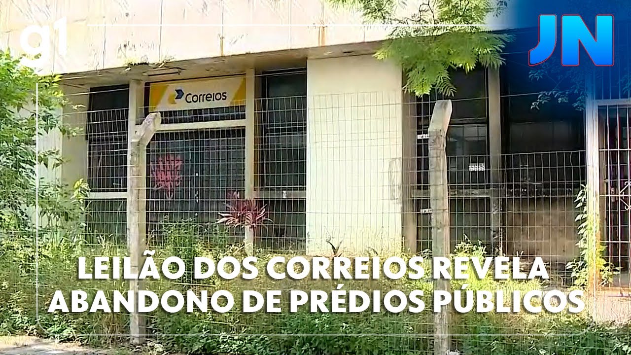 JN: Leilão de imóveis dos Correios revela histórico de abandono de prédios e desperdício de dinheiro