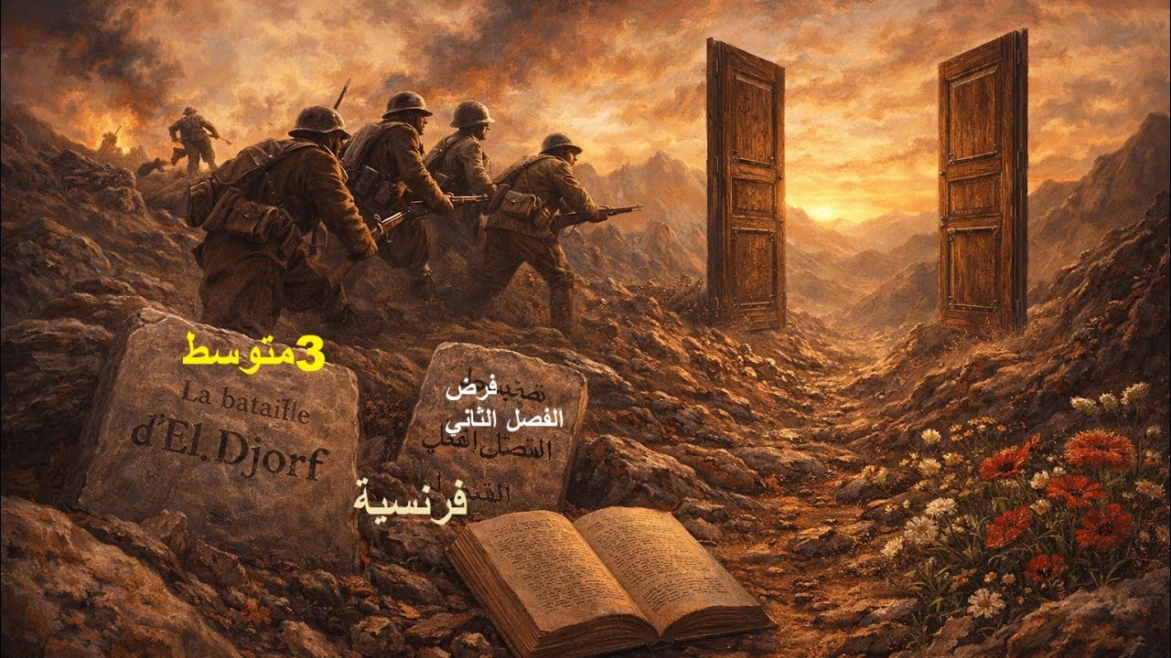 الأسئلة الشائعة في فرض الفصل الثاني 🥰في الفرنسية 3متوسط💪✅