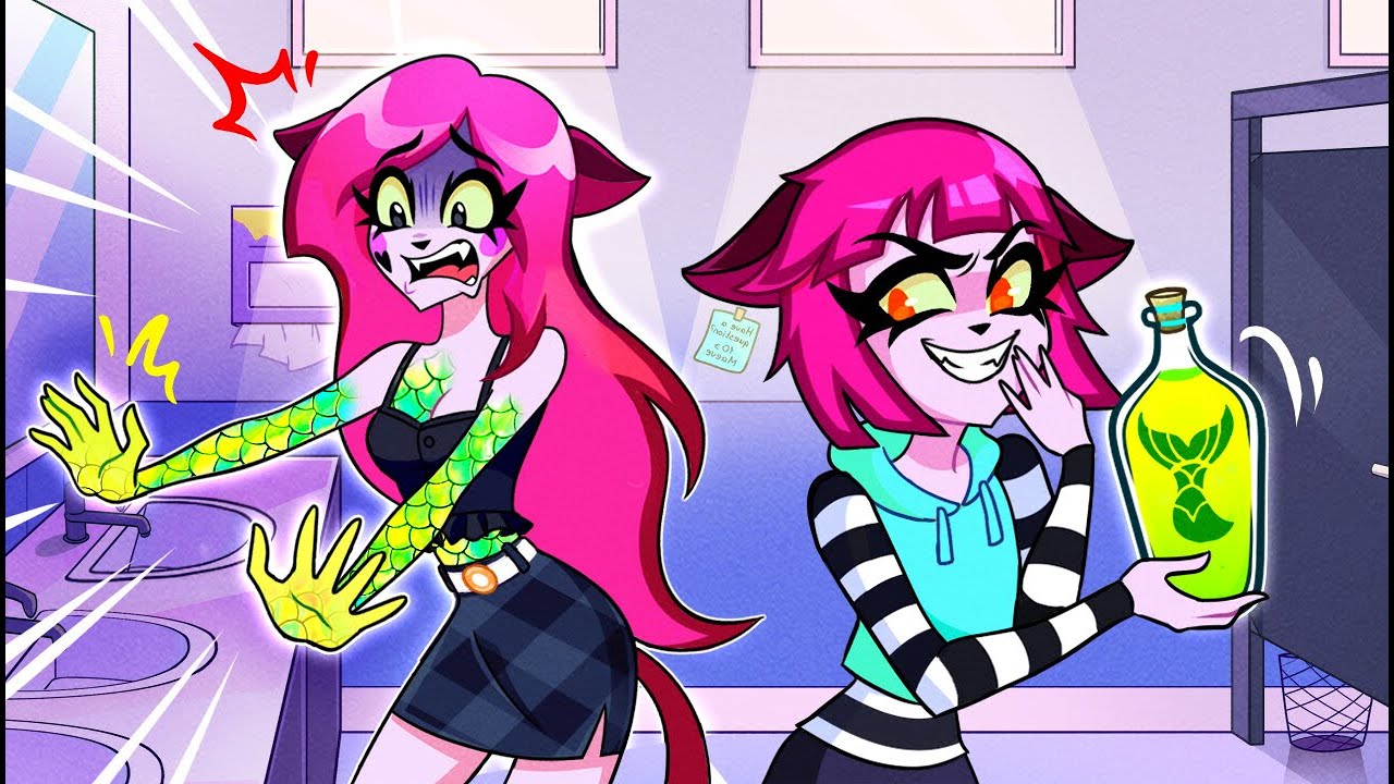 Mermaid Transformation || Sister Is Against Me by Teen-Z Life