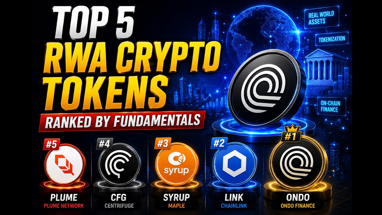 Top 5 RWA Crypto Coins to Watch in 2026 | Ranked by Fundamentals