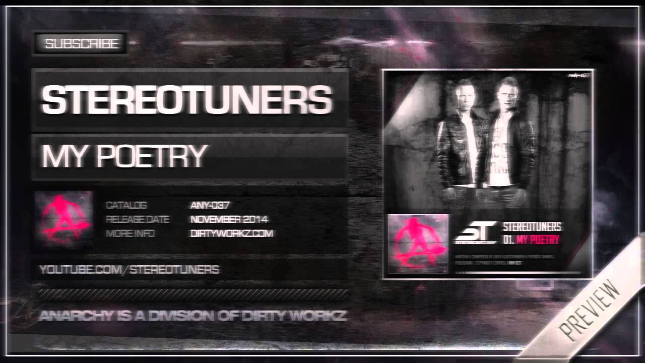 Stereotuners - My Poetry (Official HQ Preview)