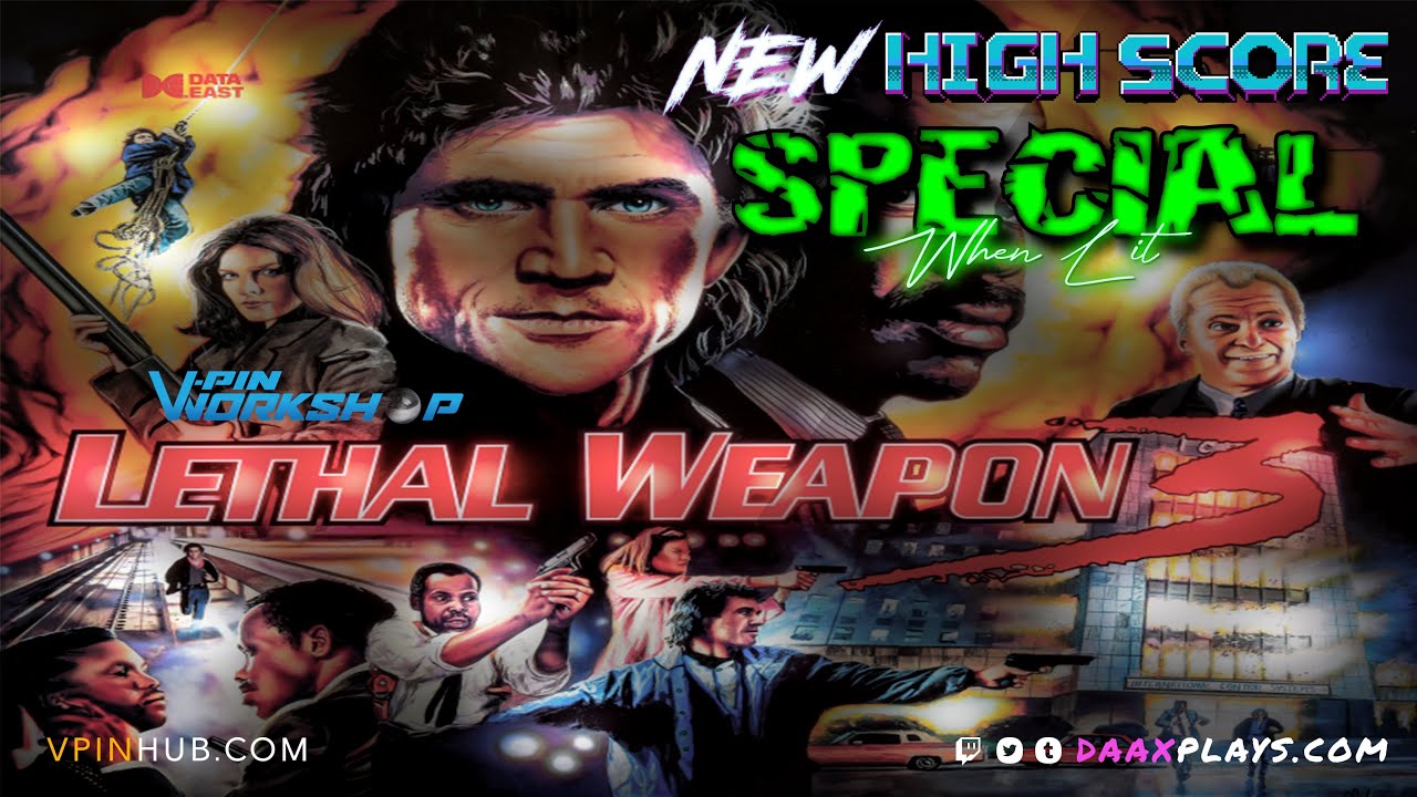 New High Score! on Lethal Weapon 3 VPW Mod (Data East 1992)