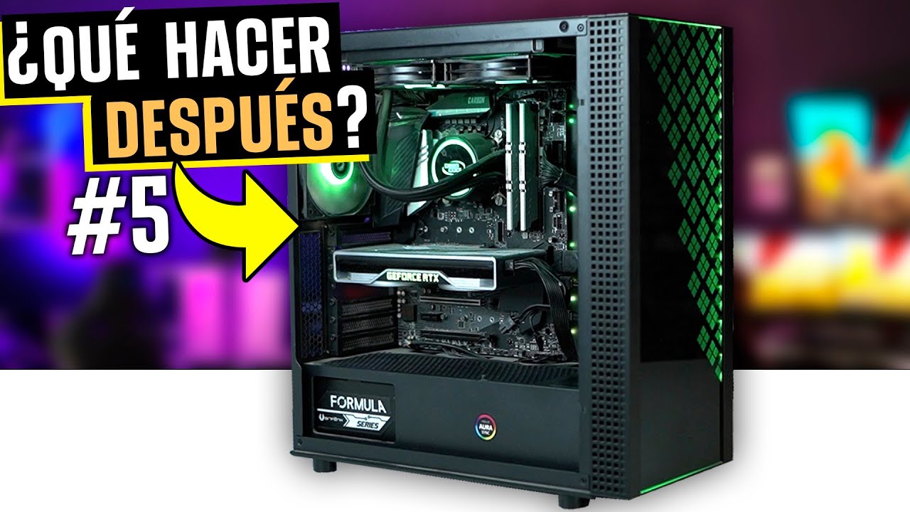 5 Cosas por hacer DESPUES de armar una PC con AMD o Intel en 2022