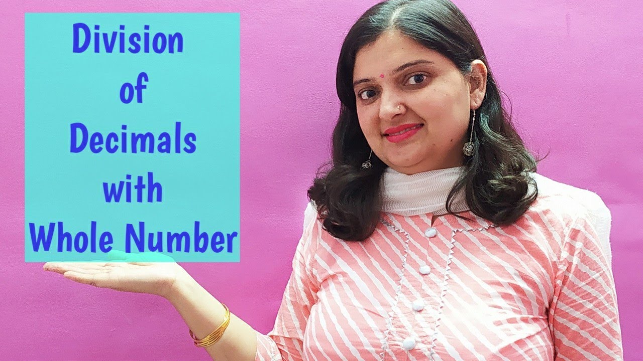 Division of Decimals with Whole Numbers