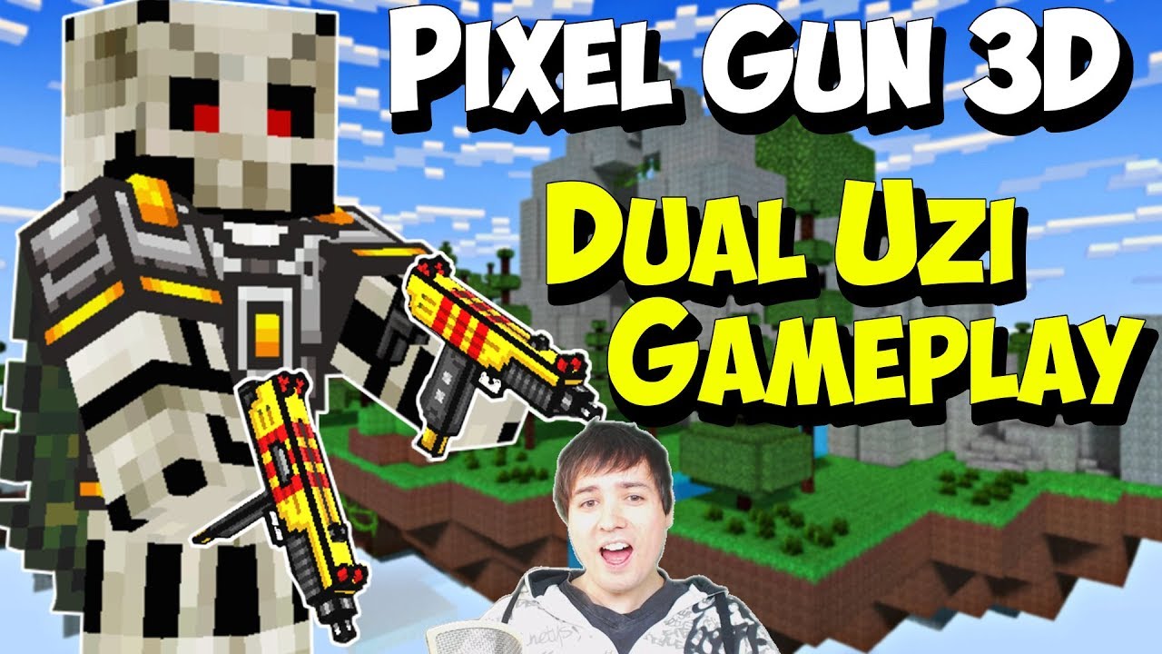 Pixel Gun 3D Dual Uzi Gameplay & Manni Profile Revealed PG3D