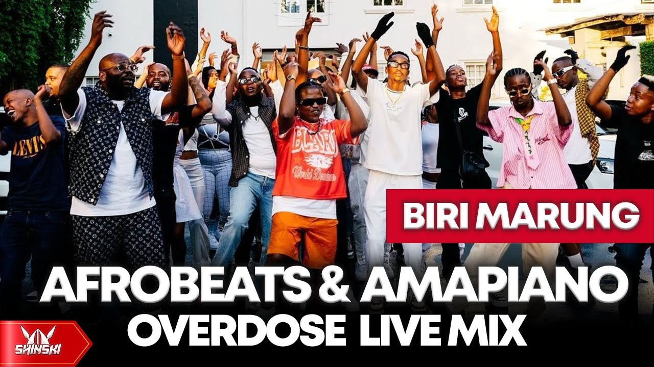 2025 Afrobeats, Amapiano Overdose Live Mix (04-05-2025) [Laho, Biri Marung, Burna Boy, Rema, Davido]