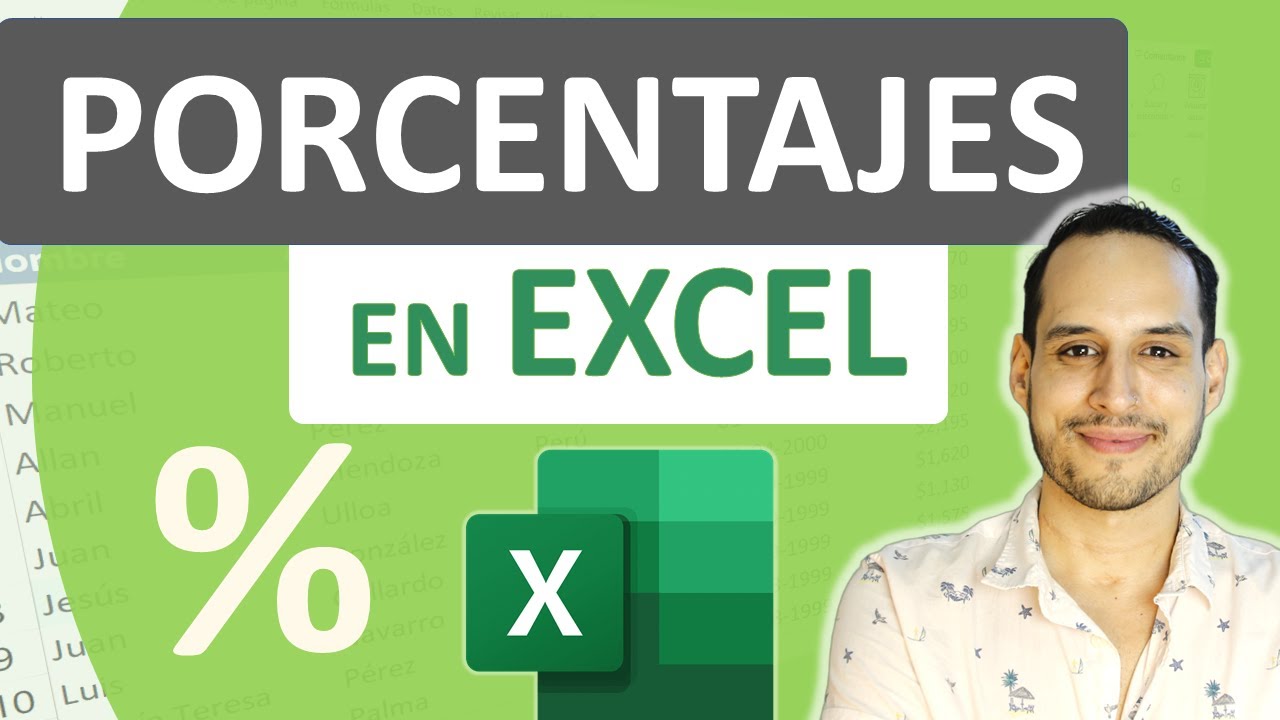 Todo sobre PORCENTAJES en EXCEL
